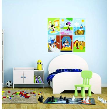 Imagem de Kit 6 Plaquinhas Decorativa Mickey Tamanho 20cm X30cm cada