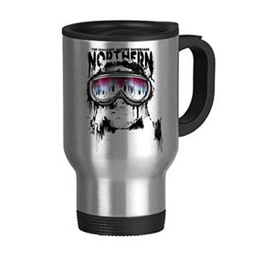 Imagem de Óculos de esqui Graffiti Street Northern para viagem caneca de viagem copo de aço inoxidável copo de carro copo térmico