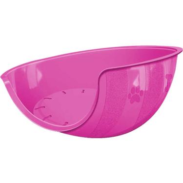 Imagem de Cama Plástica Furacão Pet Paris - Rosa