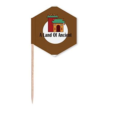 Imagem de Bandeiras de palito de dente poderosas do Dia Nacional do Ancião