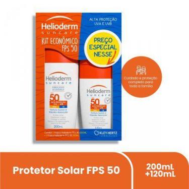 Imagem de Kit Protetor Solar Helioderm De 200ml+120ml - Kley Hertz