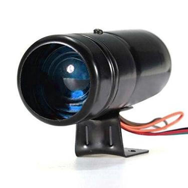 Imagem de ESUPPORT Tacômetro ajustável de LED azul RPM Tacho Gauge Shift Light 1000-11000 metros universal