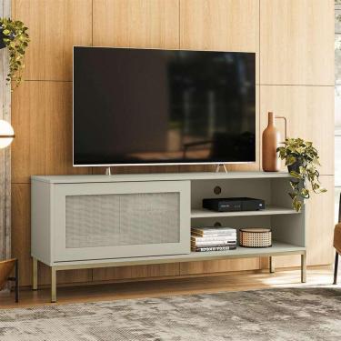 Imagem de rack buriti 1 pt off white 135 cm