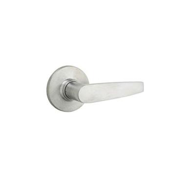 Imagem de Kwikset SL1000WI-26DV1 Conjunto de ma aneta de porta de passagem Winston com rosa redonda da s rie SafeLock