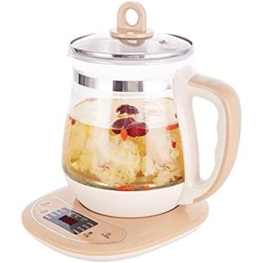 Imagem de Chaleira Elétrica 1.8L Grande Capacidade Pote De Saúde De Vidro Totalmente Automático Pote De Chá Elétrico De Vidro Engrossado Chaleira De Controle De Temperatura Chaleira Multifuncional Fabricant