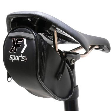 Imagem de Bolsa de Selim Para Bike F Sports Slim Impermeável Preta-Unissex