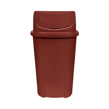 Imagem de Lixeira em Polietileno com Tampa Basculante 60 Litros