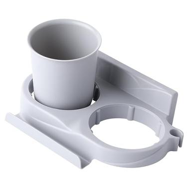 Imagem de Cabilock Rack De Roupas Montado Parede Cestos Organizadores De Plástico Transparente Suporte De Ferramentas Secador De Cabelo Cabideiro De Parede Cabide De Parede Banheiro