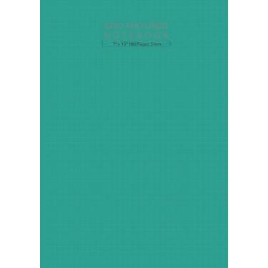Imagem de Caderno de grade e linha 7 x 10, 180 páginas espaçamento de 5 mm Vol.10: 7 x 10 polegadas 180 páginas de linha de grade de pontos, espaçamento de 5 mm (para criar/design/storyboard / ... Cor sólida Capa: Volume 10 (livro de linha de grade)