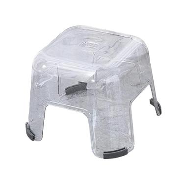 Imagem de Generic Tamborete da etapa das crianças, tamborete do banheiro, tamborete portátil leve da mudança da sapata do antiderrapante, tamborete da sapata da entrada, Claro