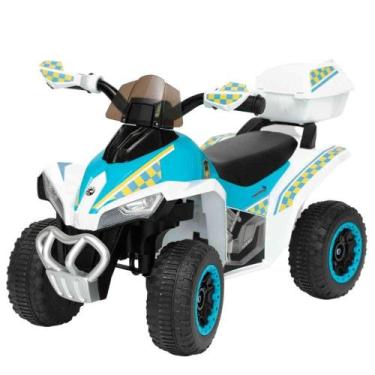 Mini Moto Elétrica Quadriciclo Infantil Patrulha Canina Motinha