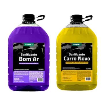 Imagem de Kit Aromatizante Bom Ar 5 Litros + Aromatizante Carro Novo 5L Vintex by Vonixx