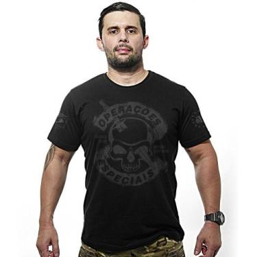 Imagem de Camiseta Militar Dark Line Operações Especiais - Team Six