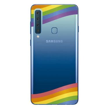 Imagem de Capa Case Capinha Samsung Galaxy A9 2018 Arco Iris Faixas - Showcase