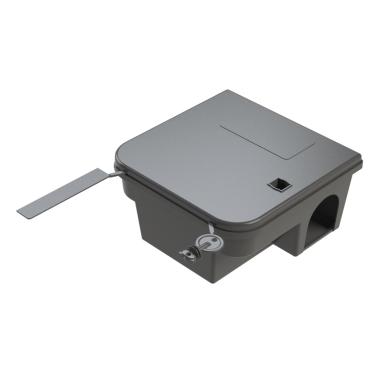 Imagem de Porta Isca Control Box Ratoeira Controle Pragas Pega Ratos Ratazanas Camundongos