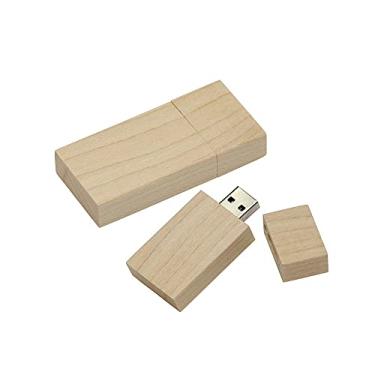 Imagem de Pen Drive USB de madeira de 128 GB, unidades USB, cartão de memória, pen drive USB 2.0, pen drive, armazenamento de data, pendrive, armazenamento externo (mapa)