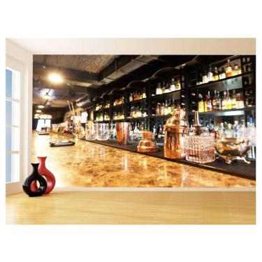 Imagem de Papel De Parede 3D Alimentos Bar Adega Bebidas 3,5M Al541