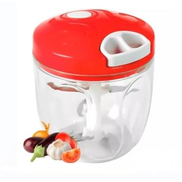 Imagem de Mini Processador de Alimentos Portátil e Prático – Triturador para Alho, Cebola e Temperos | Linha Premium