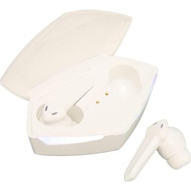 Imagem de Fones de ouvido sem fio para jogos, fone de ouvido com conexão estável, faixa de 30 pés, driver de 13mm, telefone fof, laptop/537 (Size : White)