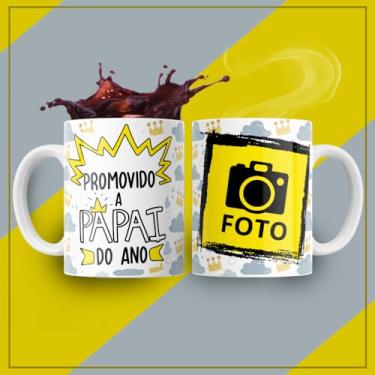 Imagem de Canecas Personalizadas dia dos Pais Times de futebol com foto 13