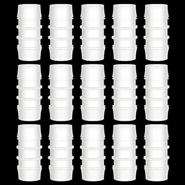 Imagem de Feelers Encaixe de mangueira de plástico de 1,9 cm x 1,9 cm, conectores de tubos, adaptador de emenda farpada para aquário, adaptadores domésticos, combustível, gás e ar líquido (pacote com 15)