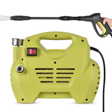 Imagem de XCPHGFM Lavadora de Pressão Elétrica 1300 PSI Máx. com Motor de Indução Automática e Pulverizador Ajustável IPX5 à Prova D'água