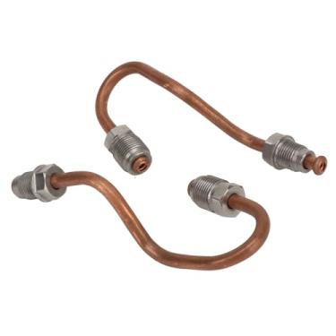 Imagem de Tubos de freio traseiro de pinça, tubo de ponte de freio de cobre vem com substituição de conector de aço inoxidável para SEAT Altea, Toledo, Proteja seu fluxo de fluido de