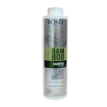 Imagem de Kit Rokée Shampoo + Condicionador 1L + Máscara Bamboo