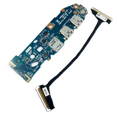 Imagem de Huasheng Suda Placa de leitor de cartão USB + cabo IO de substituição para DELL VOSTRO 13 5370 0F2RVD 0R04N8 YX72N 0YX72N USB Small baord