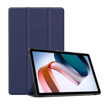 Imagem de Capa Case Smart Para Redmi Pad SE (Tela 11") - C7 COMPANY (Azul)