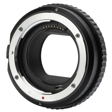 Imagem de SNIPIZ Adaptador EF-EOS R2 EF para RF, adaptador de montagem de lente de foco automático com anel de controle personalizado compatível com lentes Canon EF/EF-S para montagem RF câmeras EOS RP, R5, R6,