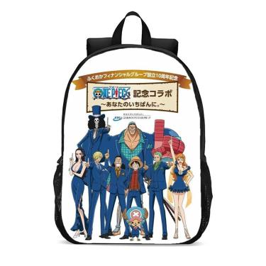 Imagem de Mochila Escolar Infanto Juvenil Anime One Piece Novidades 0270-Unissex
