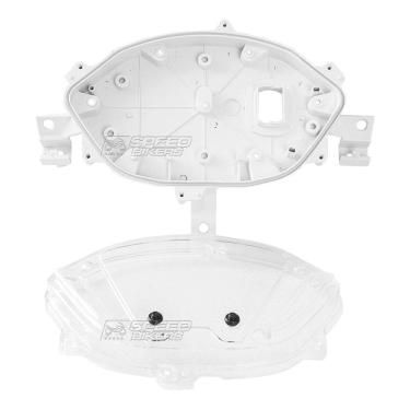 Imagem de Kit lente superior carcaça interna painel biz 125