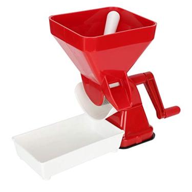 Imagem de Filtro de Aço Inoxidável para Espremedor de Tomate Grande Entrada de Alimentação, Prensa Manual de Alto Rendimento para Frutas e Legumes, Limpeza Fácil, Material PP, Fabricante