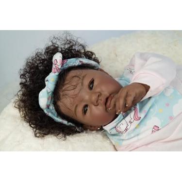 Imagem de BEBE REBORN MENINA CORPO SILICONE PODE DAR BANHO COM ENXOVAL