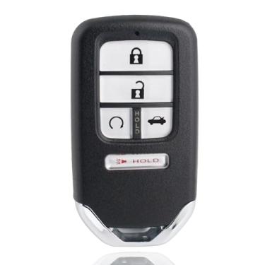 Imagem de Chave de substituição para controle remoto compatível com Honda Accord 2018 2019 2020 2021 2022 Smart Keyless Entry Remote Key (ID FCC: CWTWB1G0090 P/N: 72147-TVA-A01)