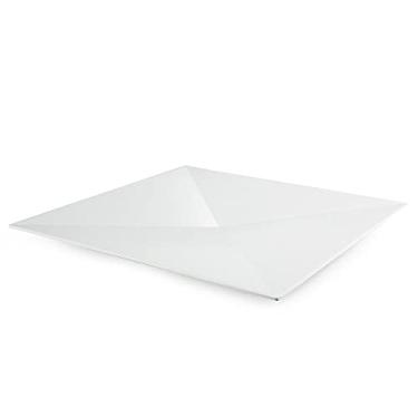 Imagem de Prato Quadrado Diamond Gourmet Mix Branco 32.5Cm