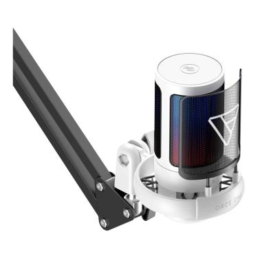 Imagem de Microfone Gamer Force One Hero Pro Rgb Usb Padrao Cardicoide Unidirecional Braco Mecanico Articulado Incluso - Fr.Mc.He.02