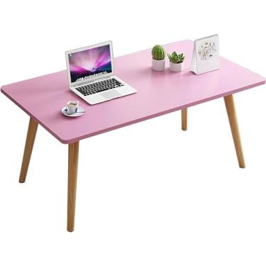 Imagem de Mesa de centro, mesa baixa de janela, mesa multifuncional de estudo para quarto/sala de estar, mesa lateral de sofá, mesa baixa para casa pequena