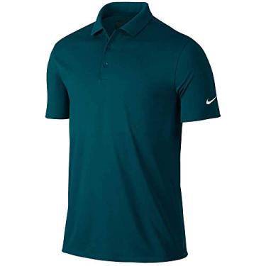 Imagem de Camisa polo masculina Dry Victory da Nike, Photo Blue/White, XX-Large