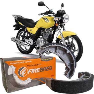 Imagem de Patins Lona de Freio Traseiro Firebreq Standard 0,25 0,50 Intruder 125