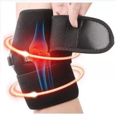 Imagem de Joelheira Aquecimento Elétrica Usb Massagem Terapêutica - PS Tech