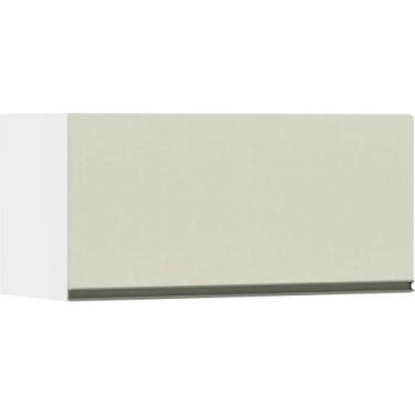 Imagem de Armário Perola Basculante 80 cm 1 Porta Luciane - Luciane Moveis