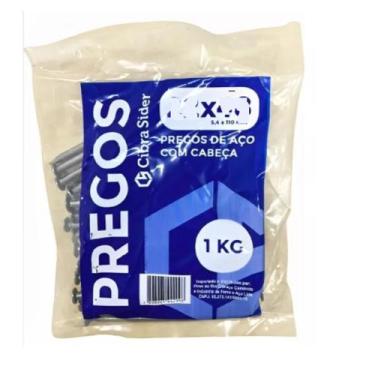 Imagem de Prego Em Aço 18x30 com Cabeça1kg - Cibra