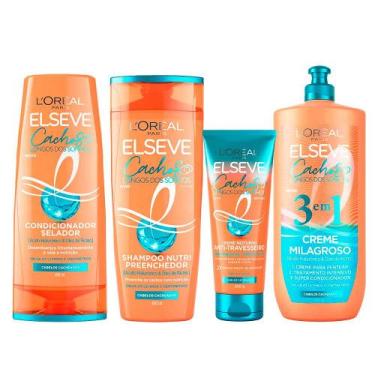 Imagem de Elseve Cachos Longos dos Sonhos Kit - Shampoo + Condicionador + Creme 