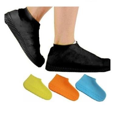 Imagem de Protetor De Tenis Capa Chuva Silicone Silicone Sapato Pe - Top Total, 
