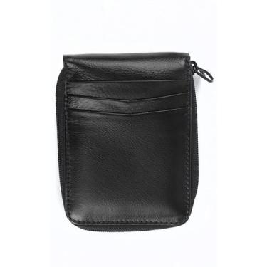 Imagem de Carteira Masculina em Couro Legitimo com Porta Documento - Betania Cou