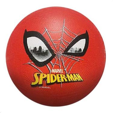 Imagem de Bola De Basquete Rosto Homem Aranha Tamanho 3 Roppe Heróis