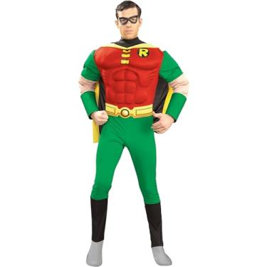 Imagem de Rubies DC Teen Titans: fantasia de Robin para adultos, masculina grande