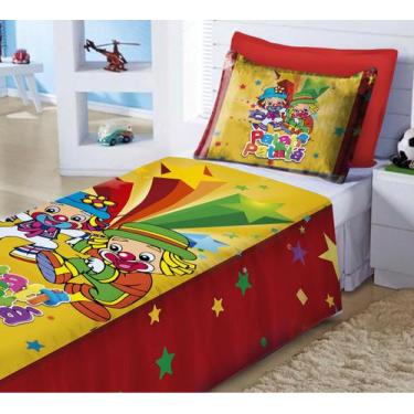 Imagem de Jogo De Lençol  + Fronha Quarto Infantil Patati e Patatá - IMPAKTO VIS